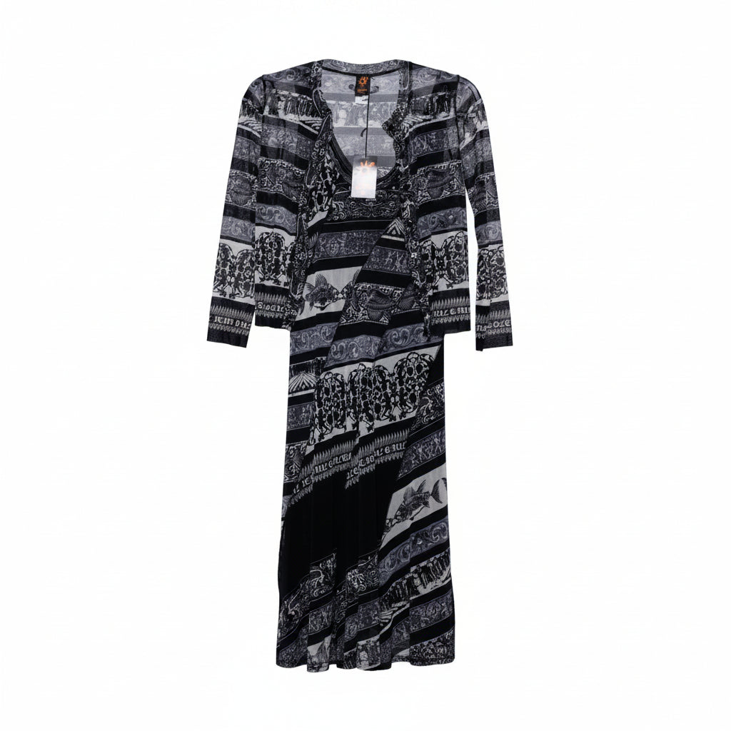 Jean Paul Gaultier Dress + Cardigan Set
