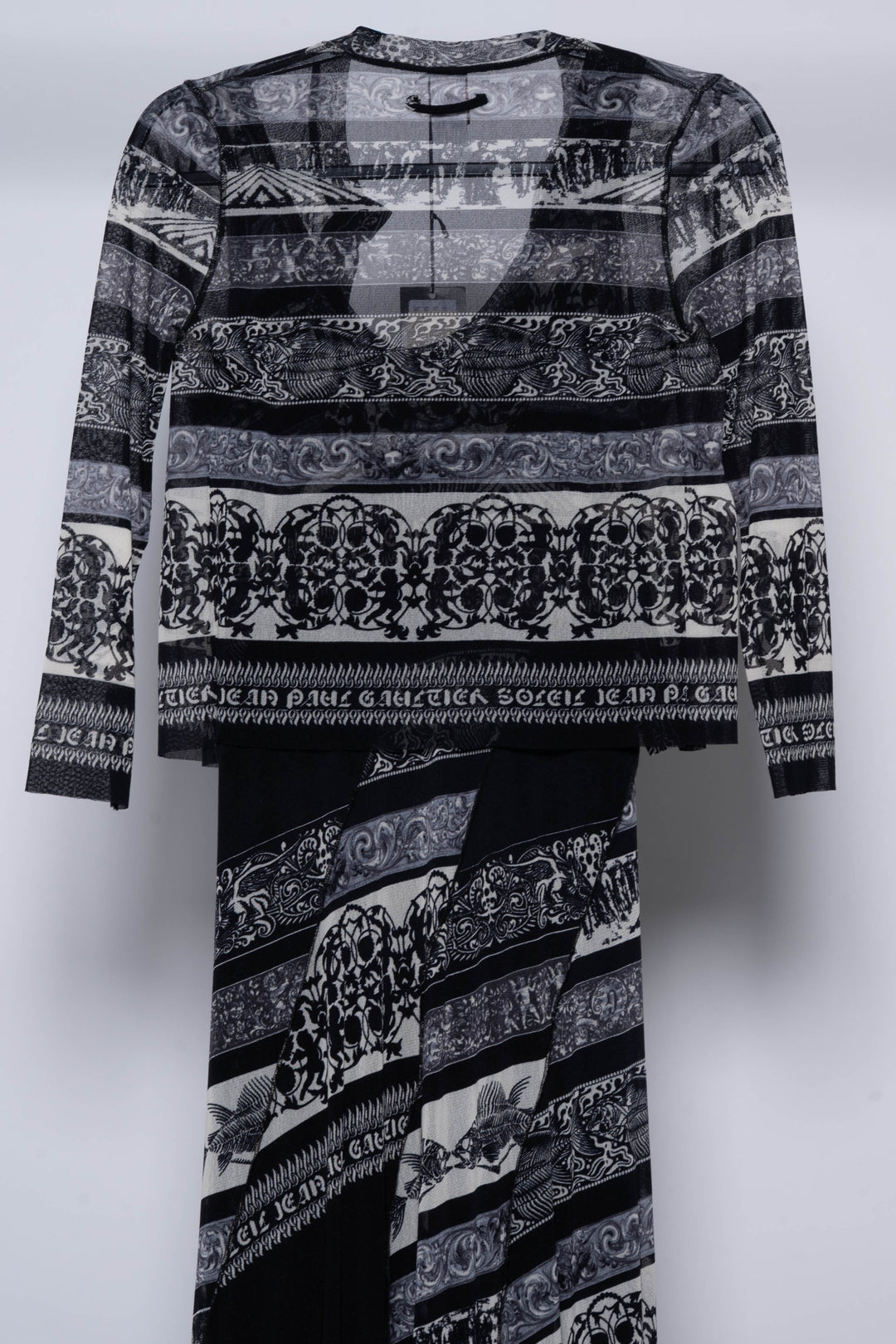 Jean Paul Gaultier Dress + Cardigan Set