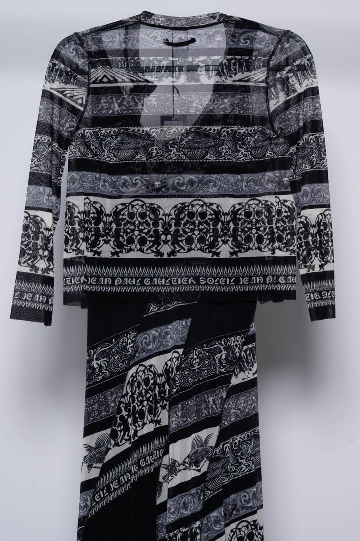 Jean Paul Gaultier Dress + Cardigan Set