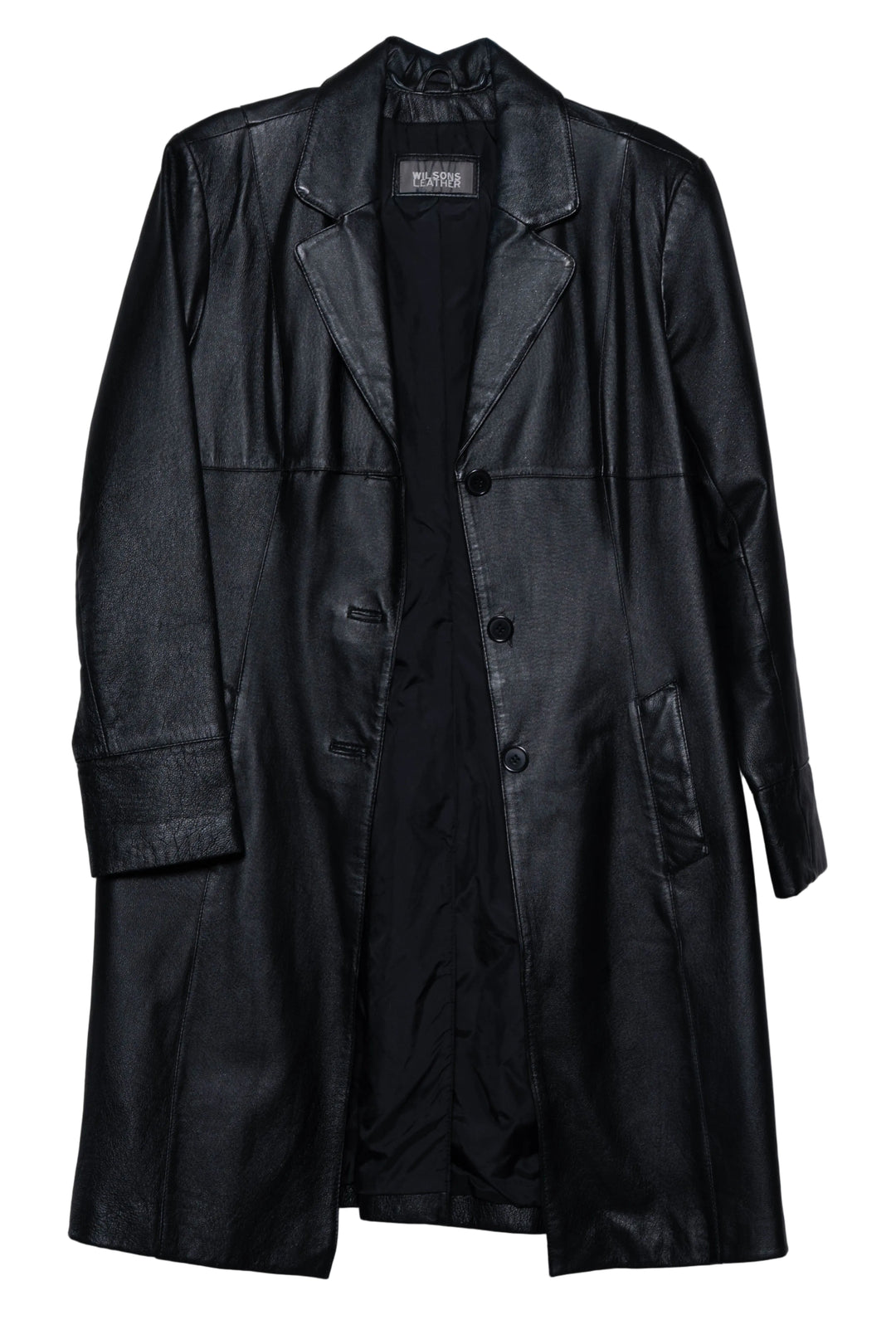 Wilsons Leather Long Leather Jacket