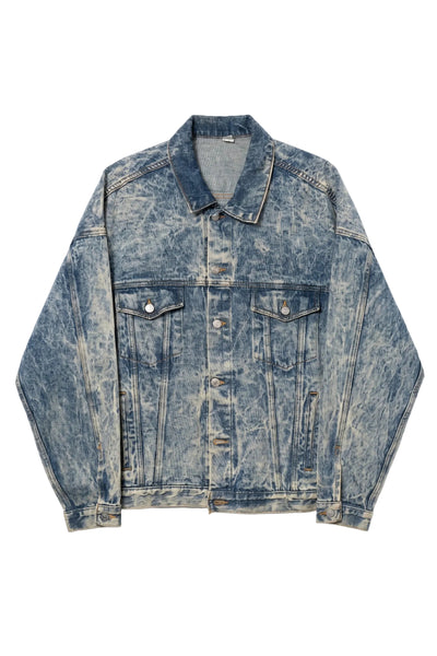 Vintage Acid Wash Energizer Denim Jacket | Denim & Archives