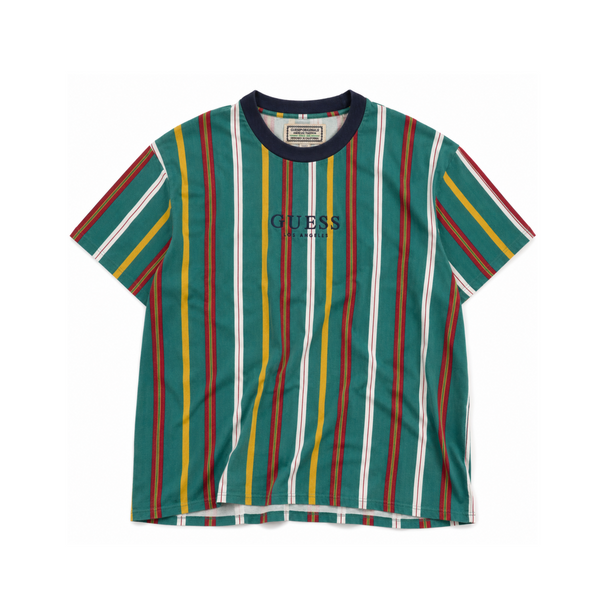 Vintage Guess Los Angeles Striped T-Shirt