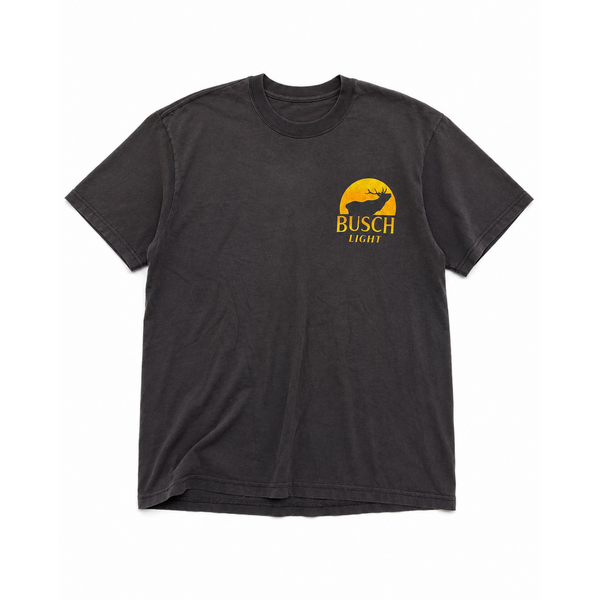 Vintage Busch Light 'Head For The Mountains' T-Shirt