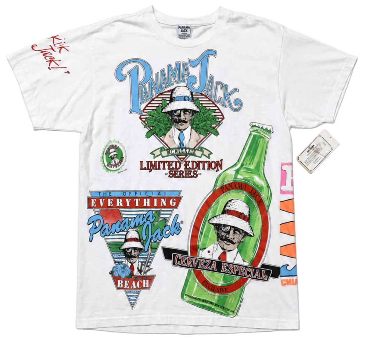 1987 Panama Jack Printed Graphic T-Shirt