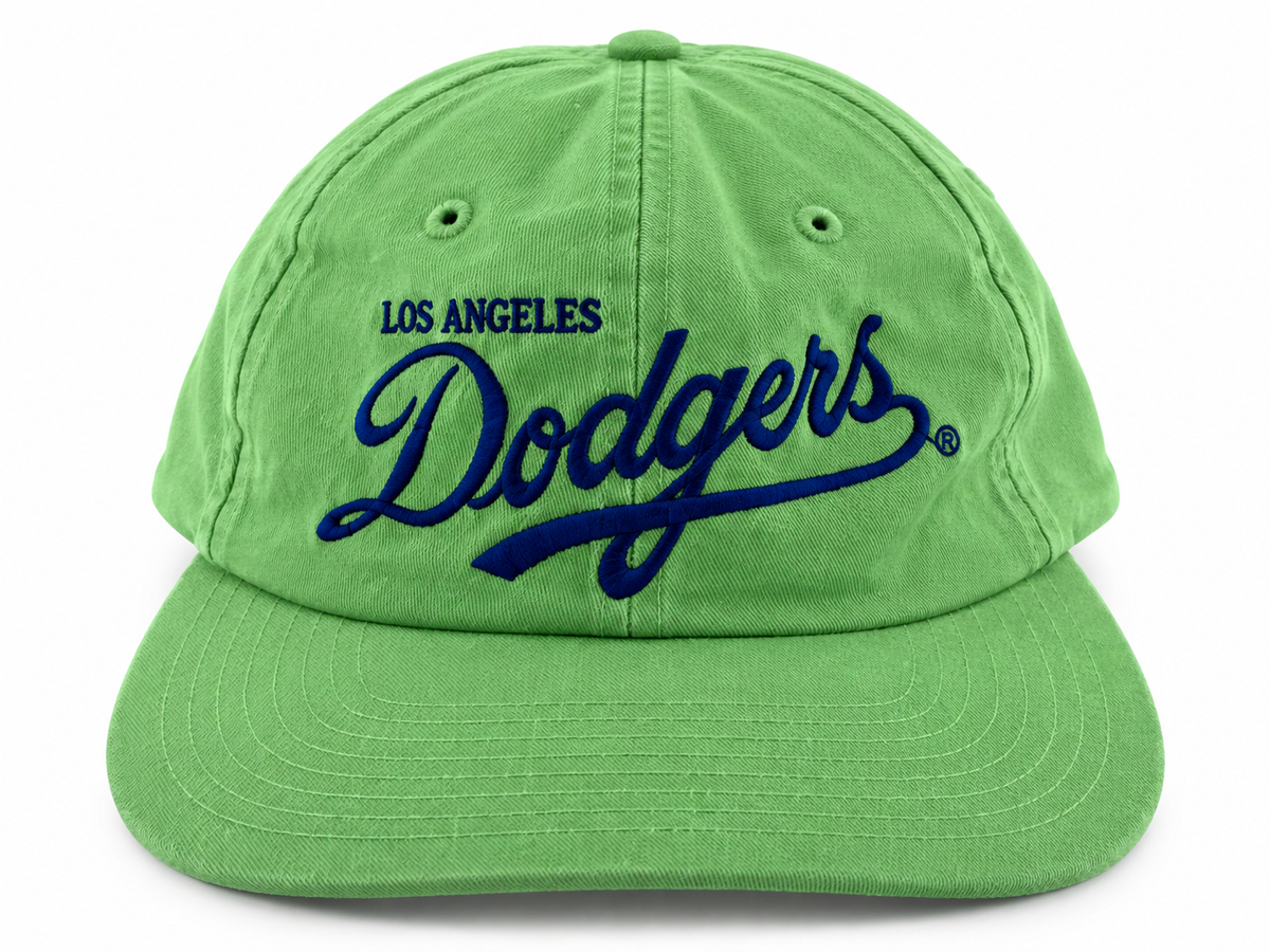 90s Twins Enterprise Los Angeles Dodgers Script Snapback Hat
