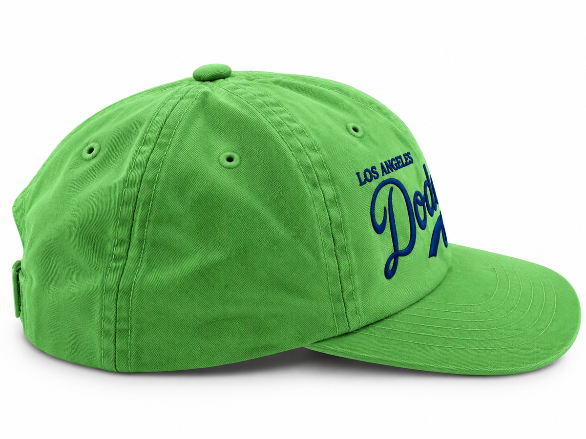 90s Twins Enterprise Los Angeles Dodgers Script Snapback Hat