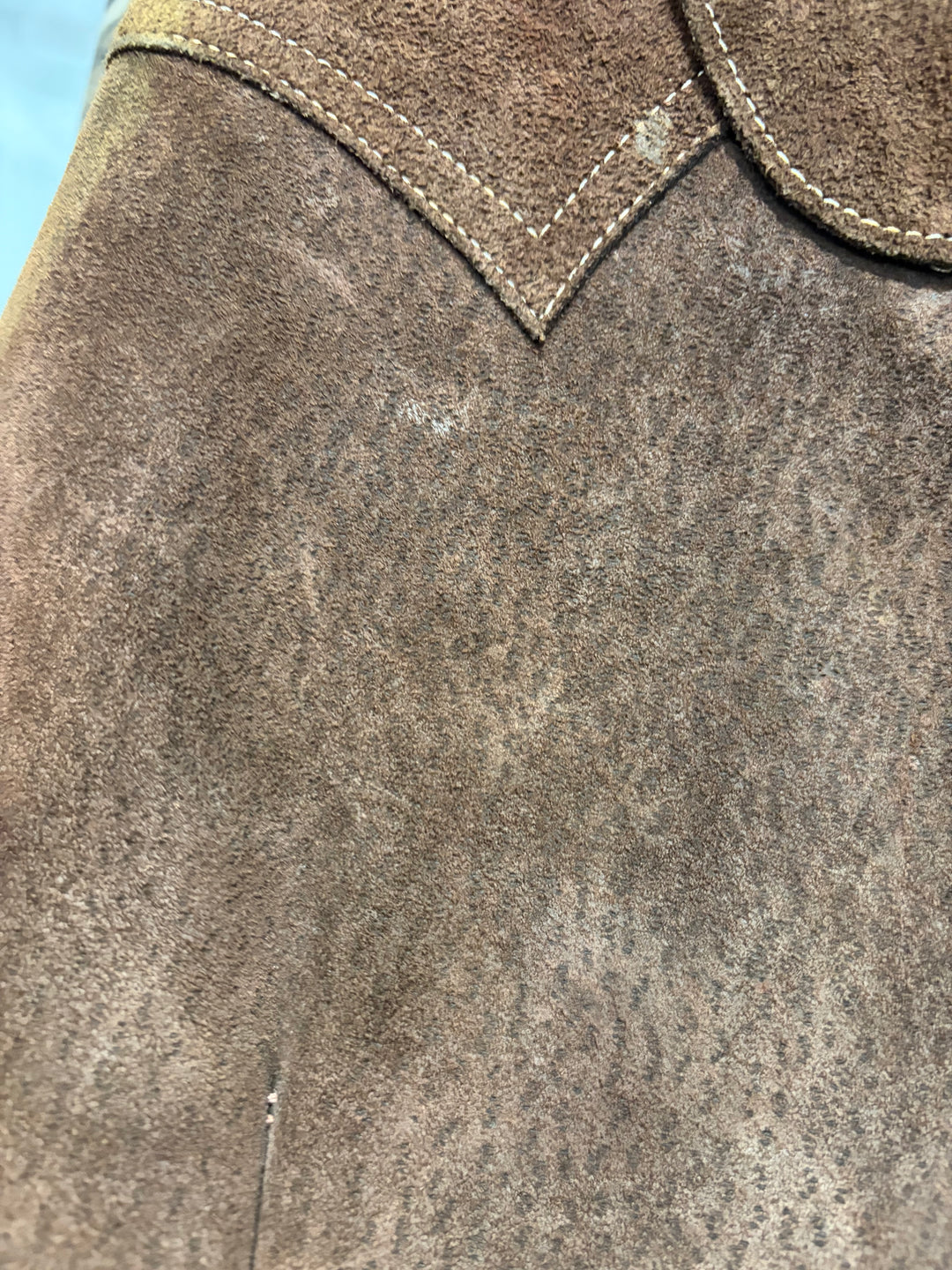 80s Warehouse of The Americas Brown Vest