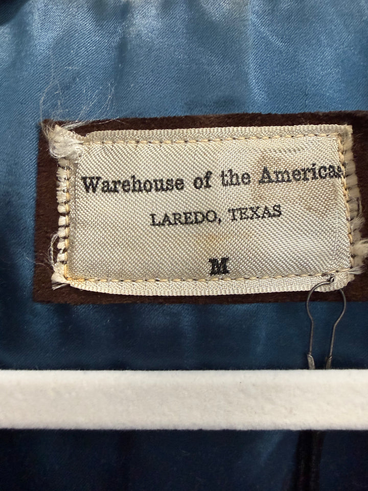 80s Warehouse of The Americas Brown Vest