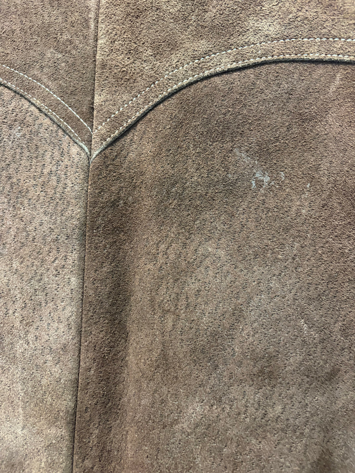 80s Warehouse of The Americas Brown Vest
