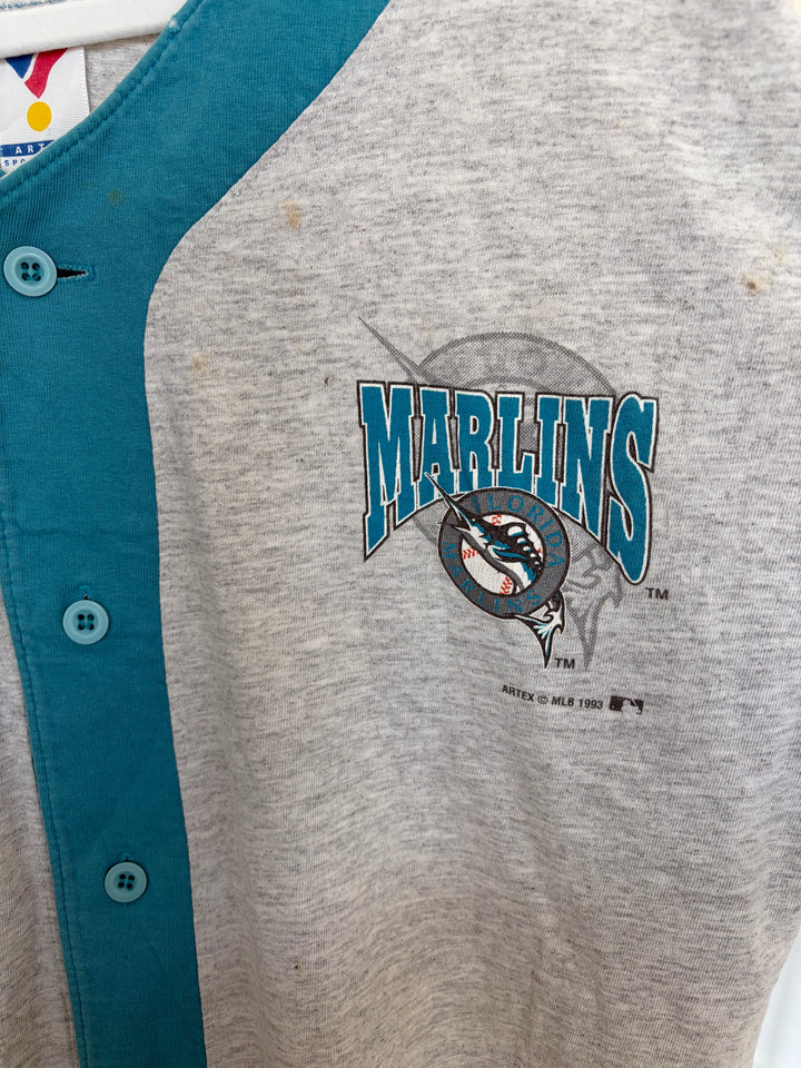 Vintage 1993 Florida Marlins Jersey Style T-Shirt