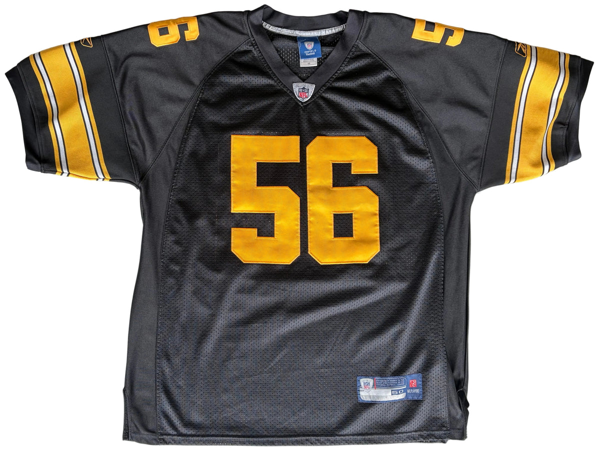 Vintage Steelers 'Woodley #56' Black Jersey