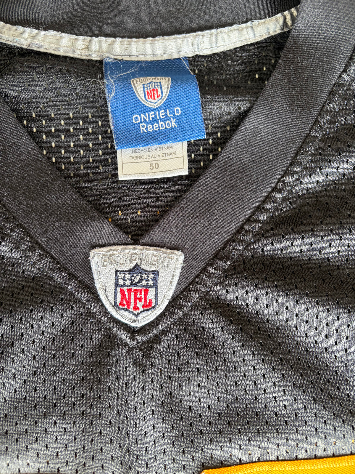 Vintage Steelers 'Woodley #56' Black Jersey