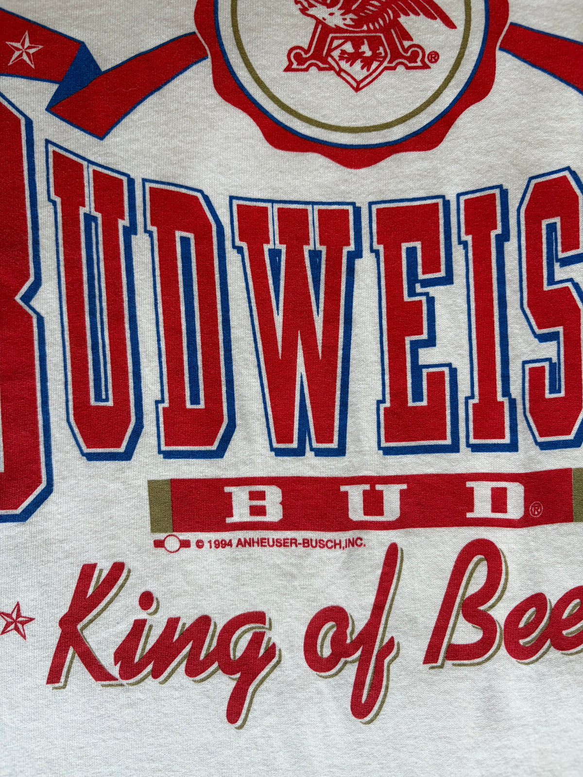 1994 Budweiser King of Beers Anheuser-Busch Graphic T-Shirt