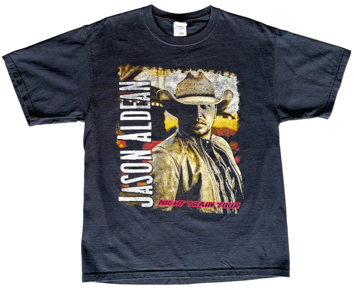 2013 Jason Aldean Night Train Tour Concert T-Shirt