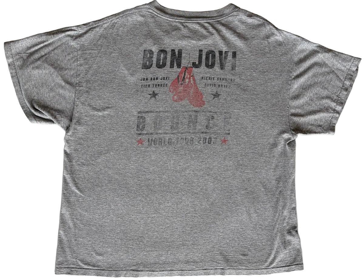 Vintage 'Jon Bon Jovi' Grey Graphic T-Shirt