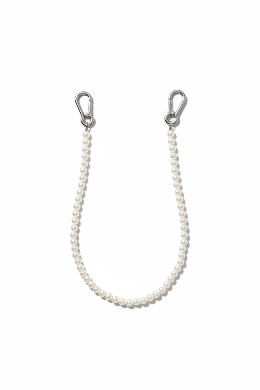 Pearl Belt Chain Femme