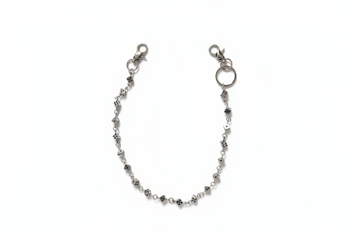 Silver Dice Belt Chain