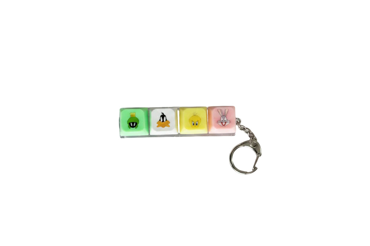 Looney Tunes Character Keycap Keychain