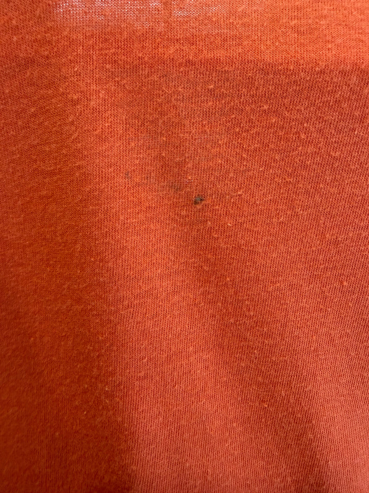 Vintage Miami Dolphins Logo 7 Orange Polo Shirt