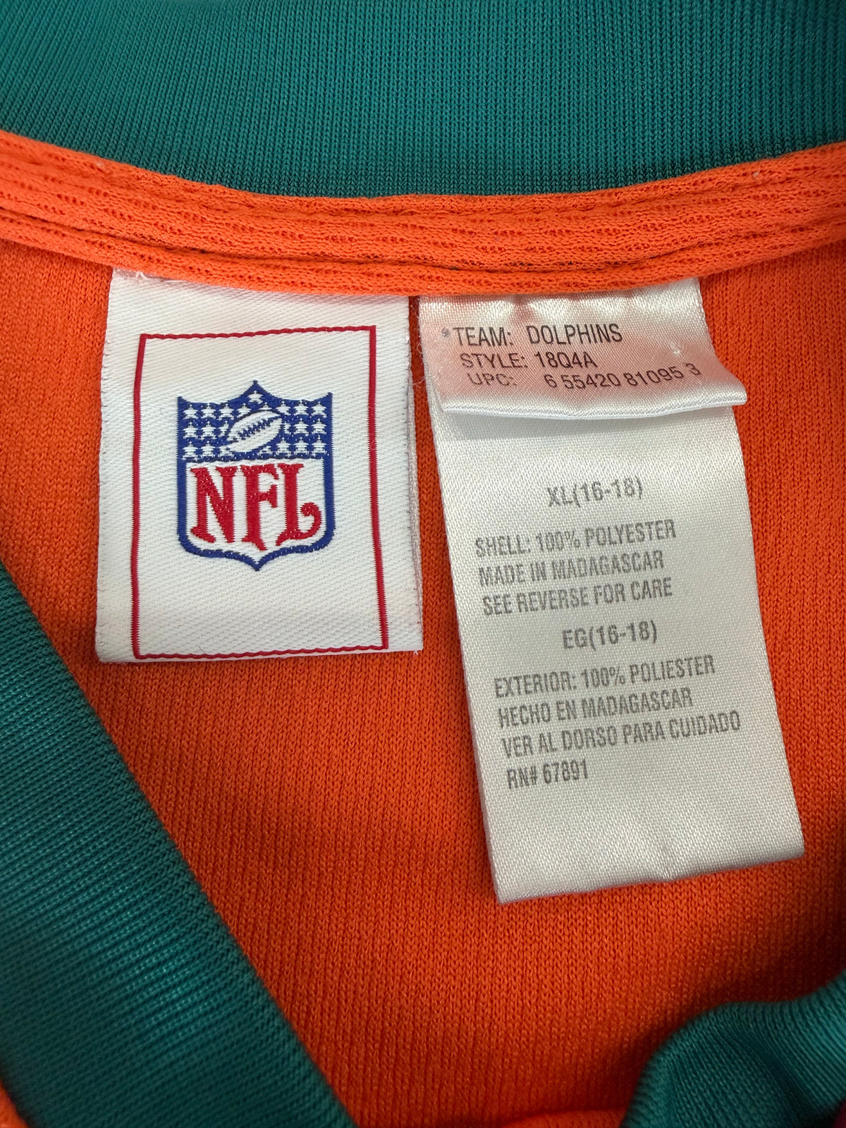 Vintage Miami Dolphins Women's Orange Jersey