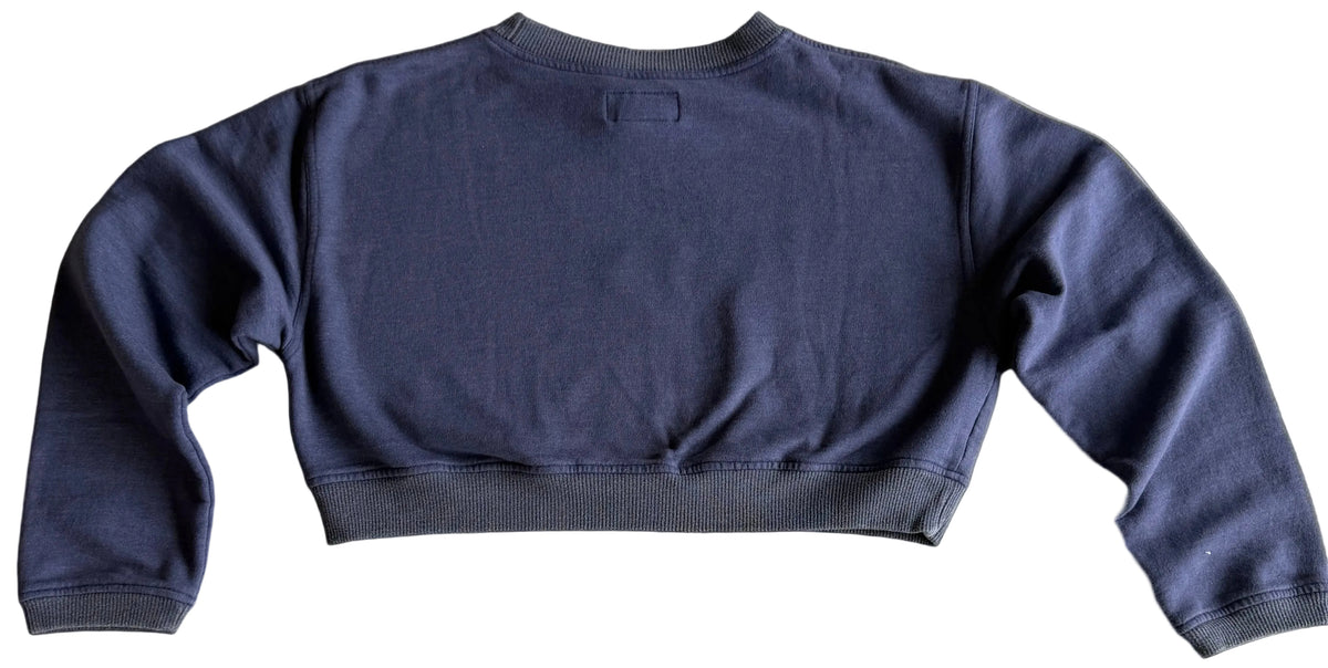 Vintage 90s BUM Equipment Embroidered Cropped Crewneck