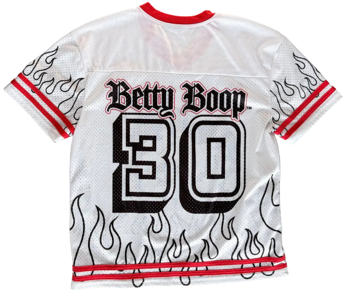 Betty Boop Flames Jersey