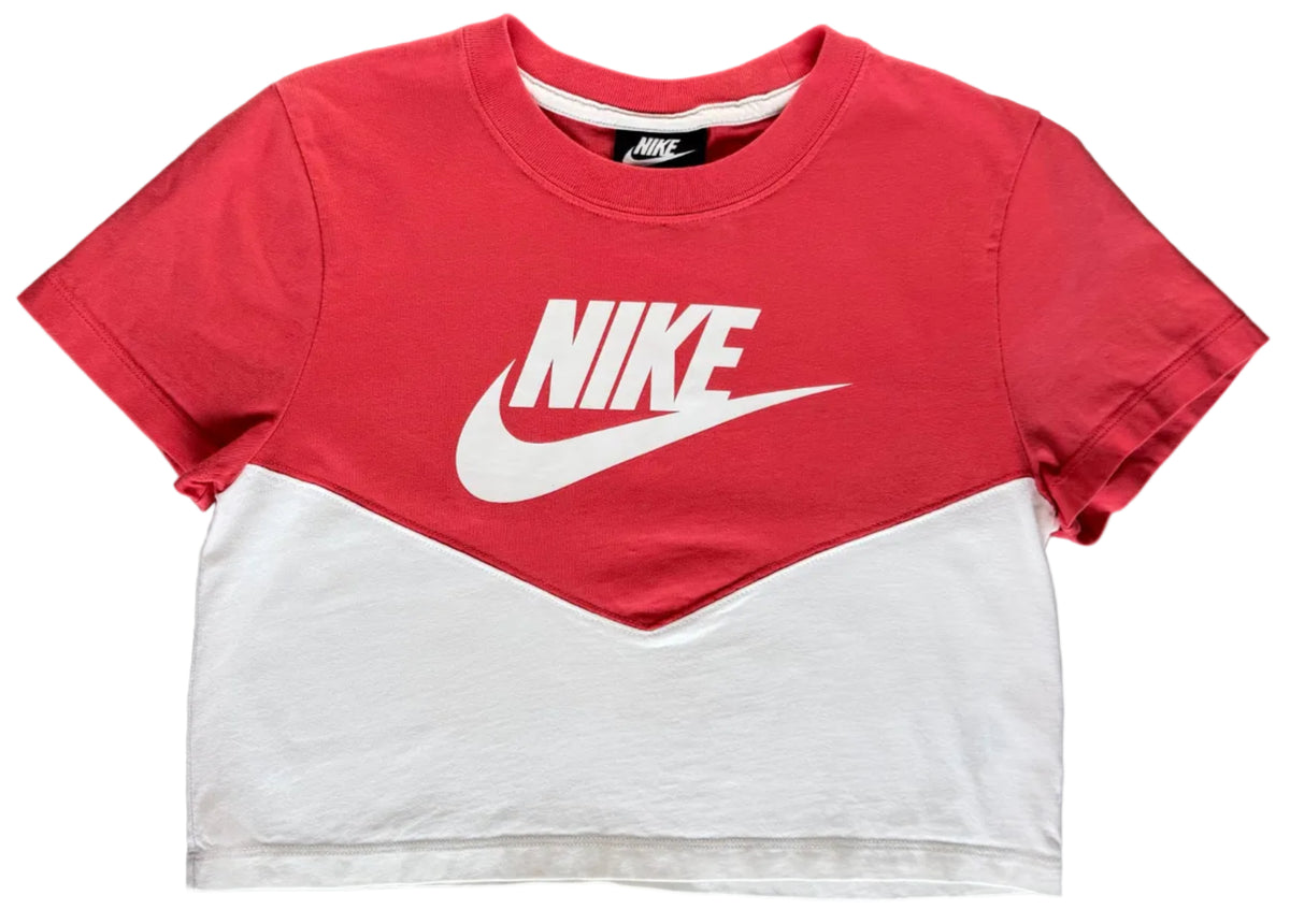 Cropped Two-Tone Nike T-Shirt