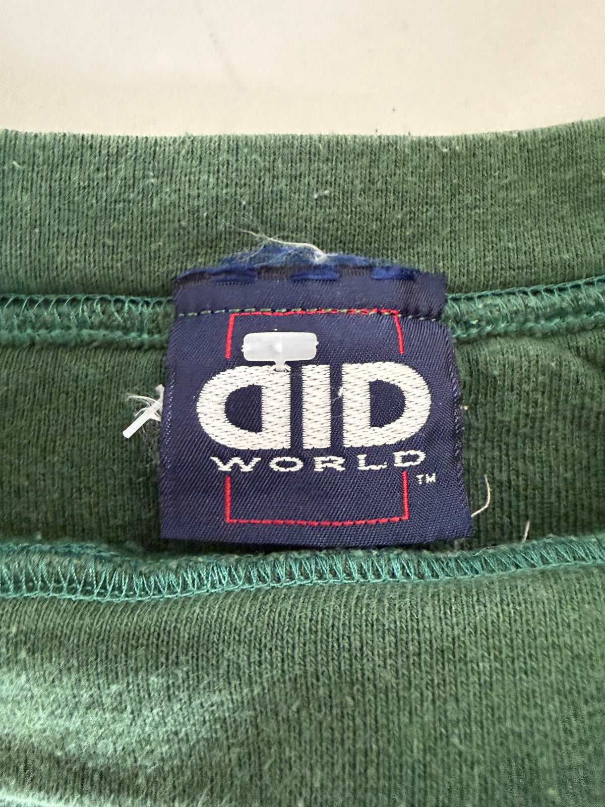 Vintage New York Jets Cut-Off Cropped Green Crewneck