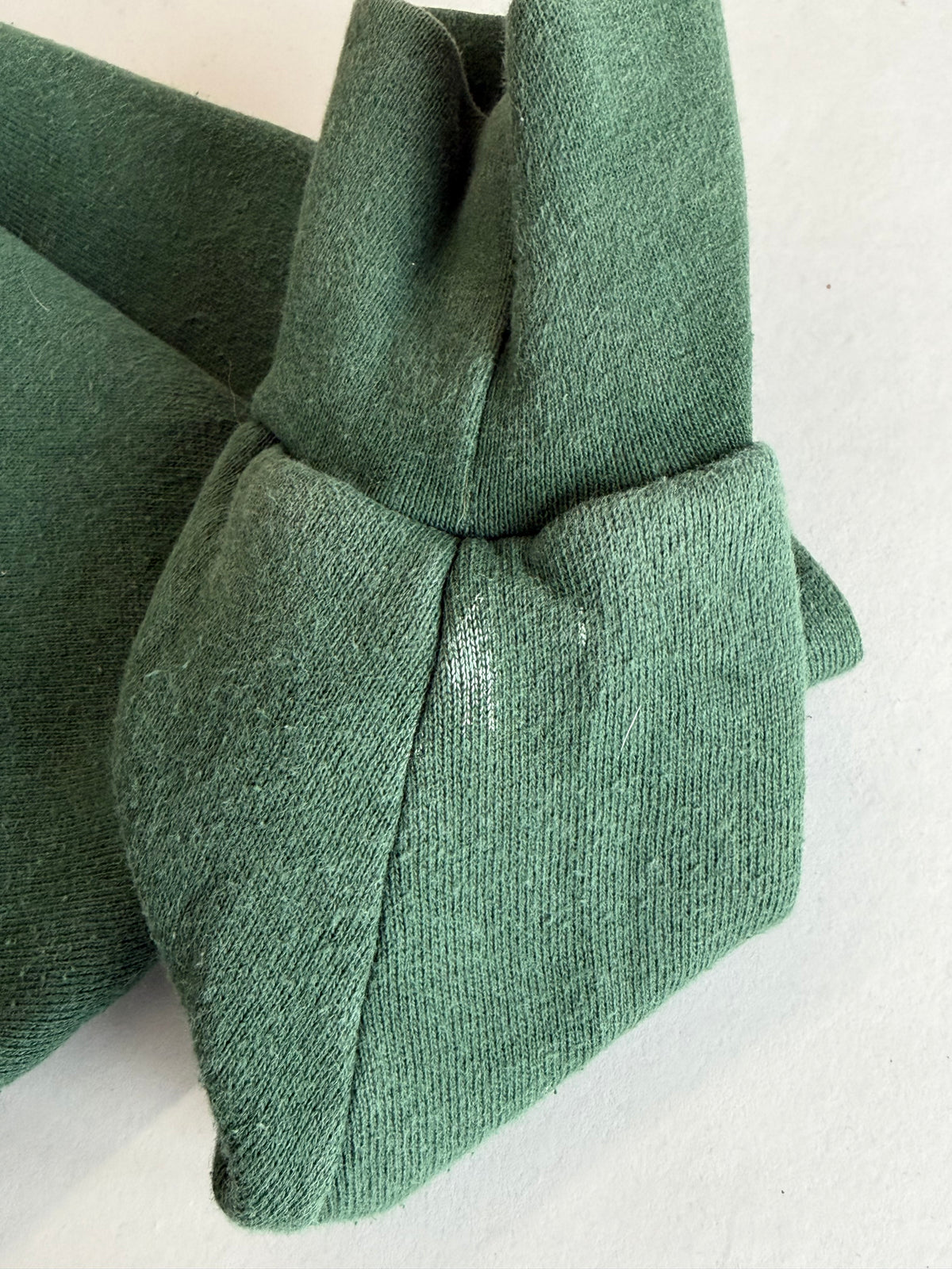 Vintage New York Jets Cut-Off Cropped Green Crewneck