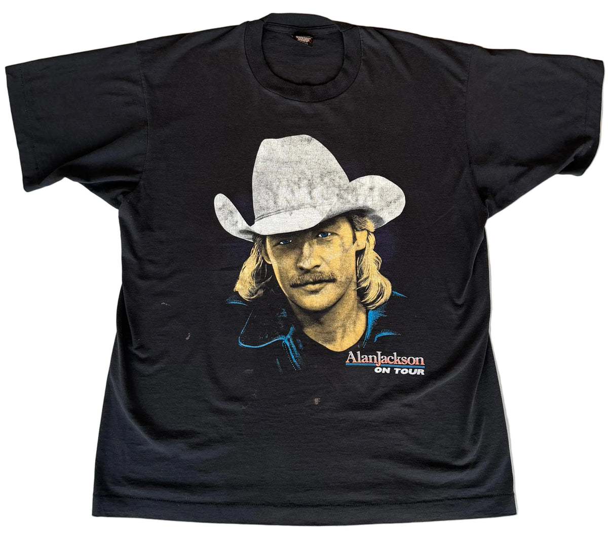 1993 Alan Jackson A Lot About Livin’ Tour Single Stitch T-Shirt