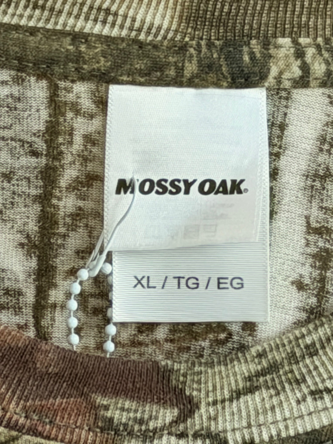 Vintage Mossy Oak Real Tree Camo Long Sleeve T-Shirt