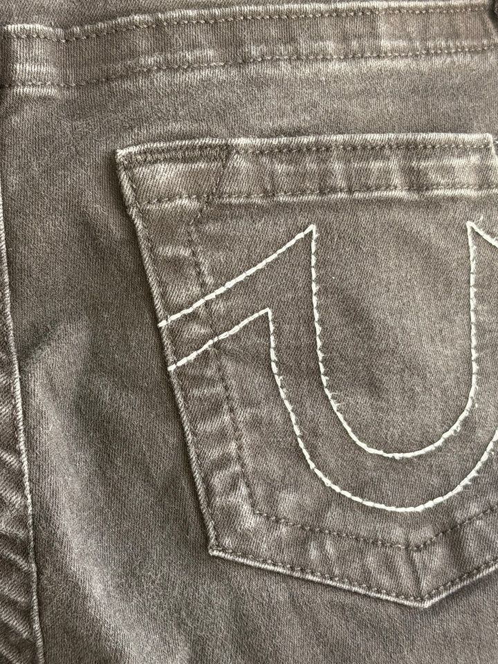 True Religion Black High-Rise Skinny Denim Jeans
