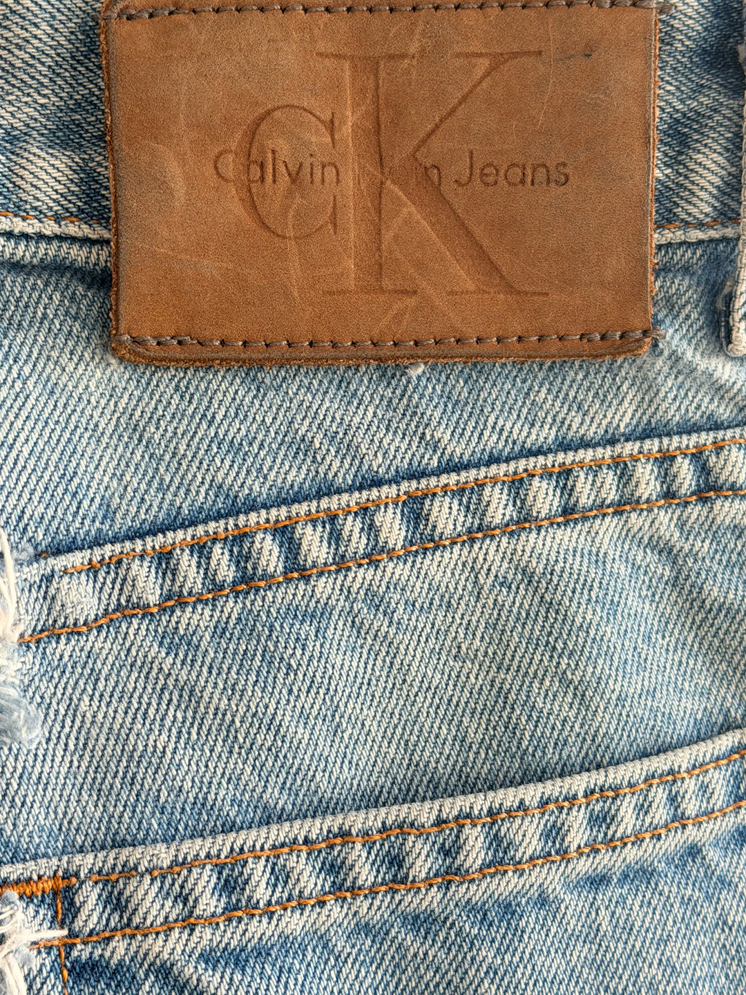 Vintage Calvin Klein Light Wash Denim Jeans