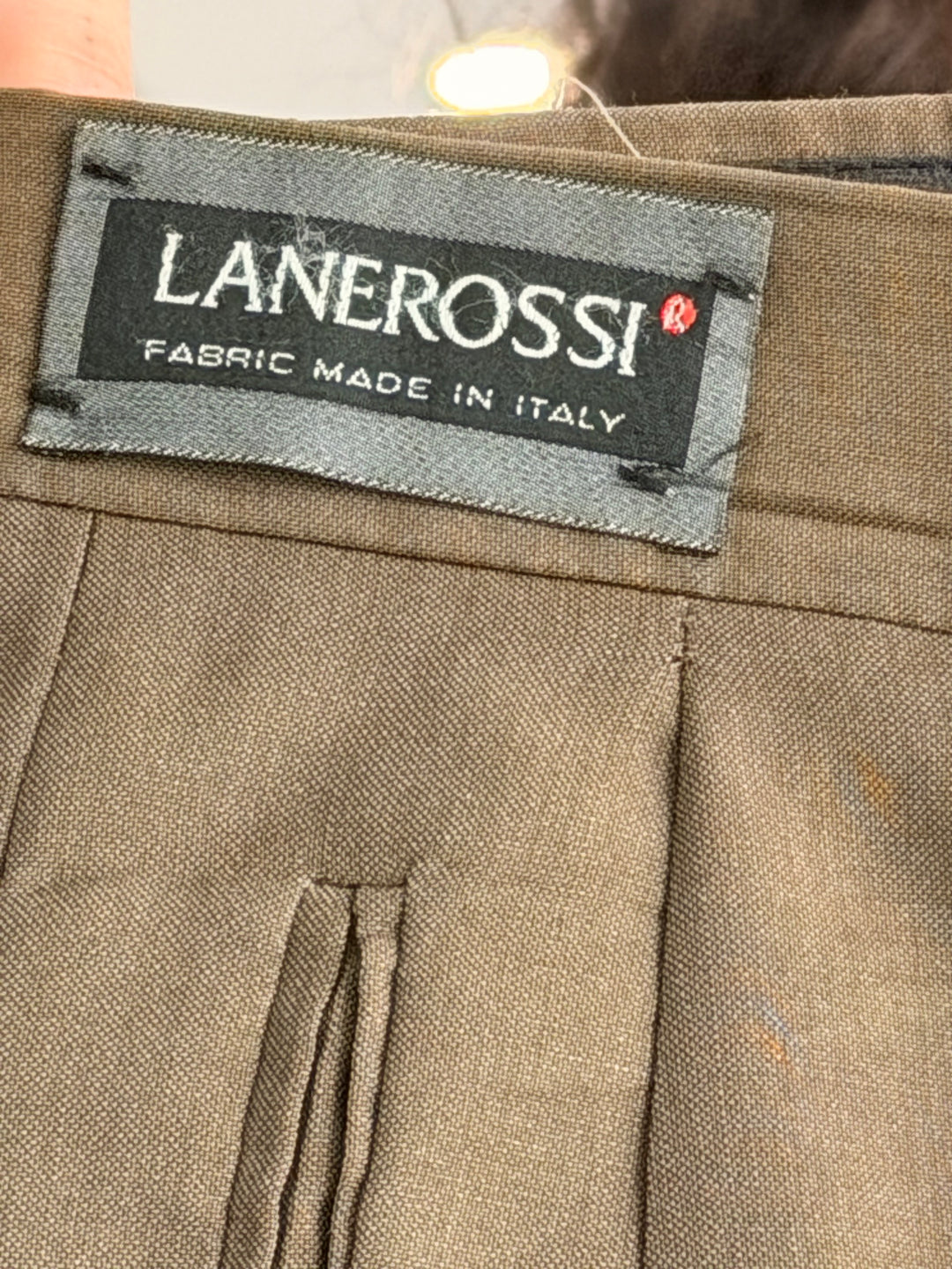 Claiborne Brown Buttoned/Cuffed Trousers