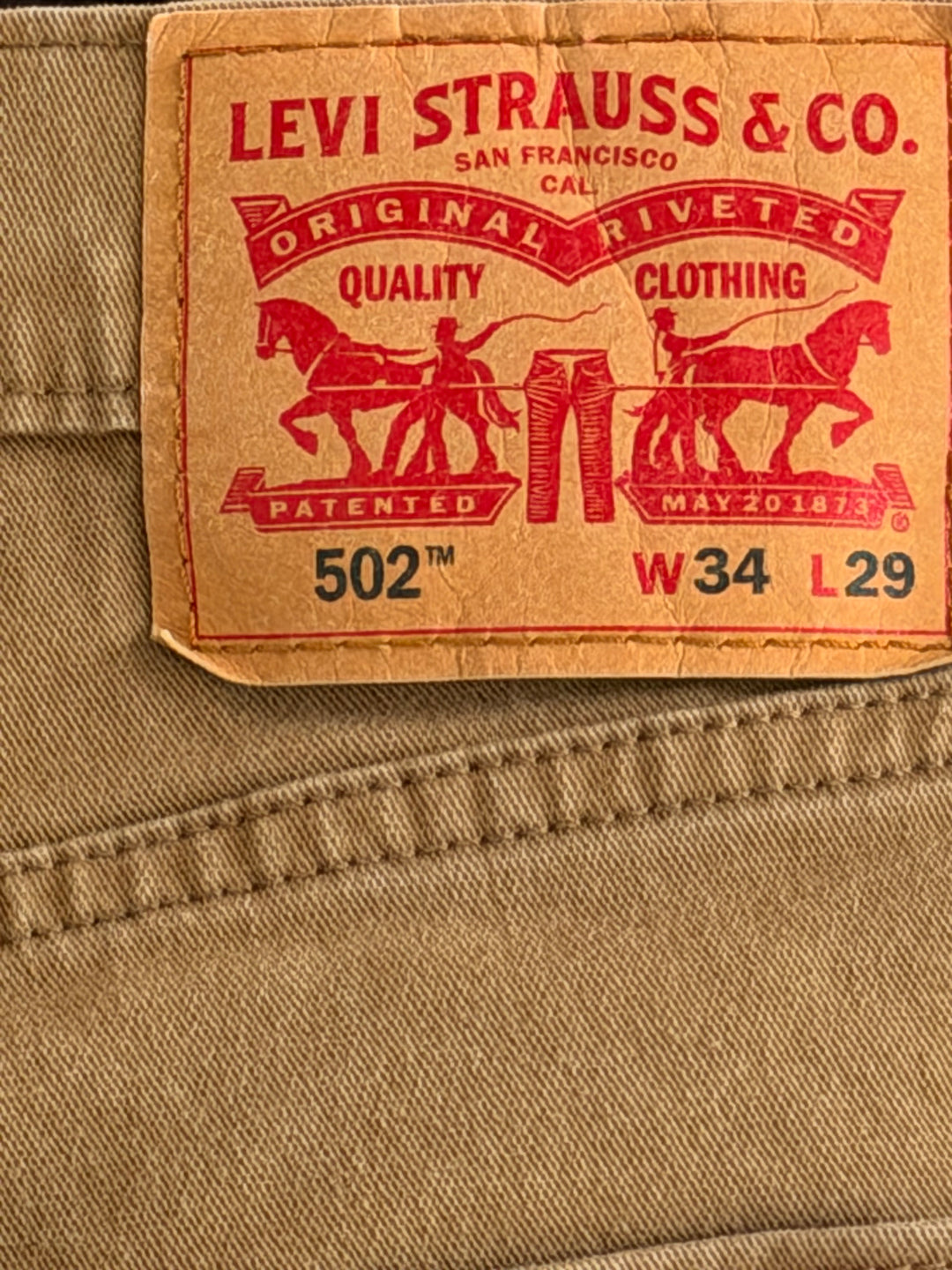 Khaki Levi&