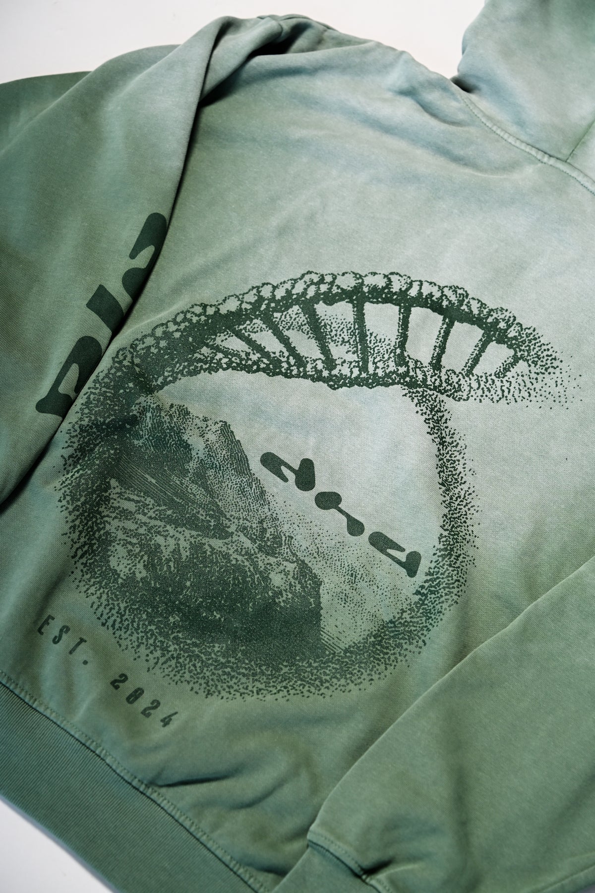 The Source Hoodie - Olive Smoke