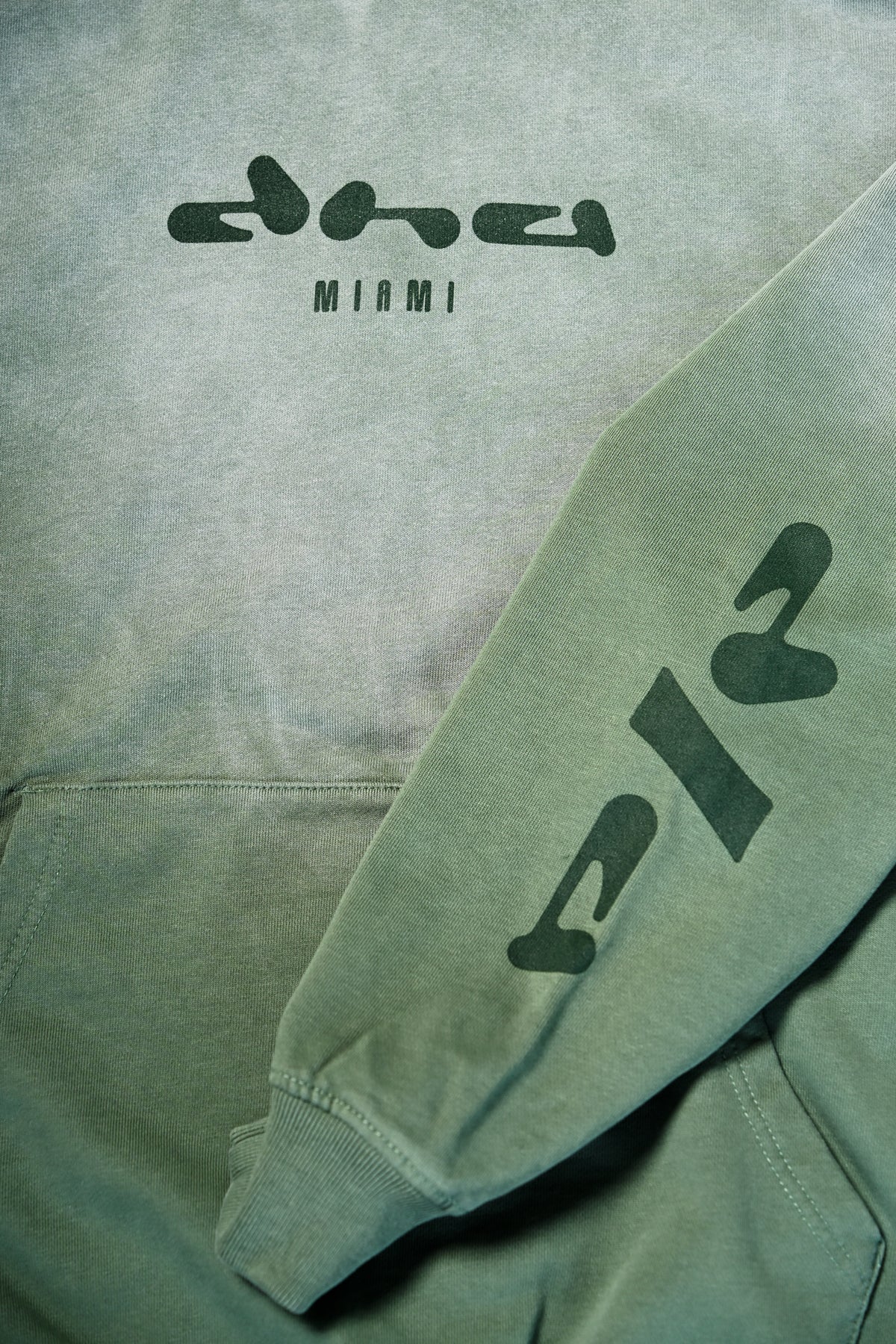 The Source Hoodie - Olive Smoke