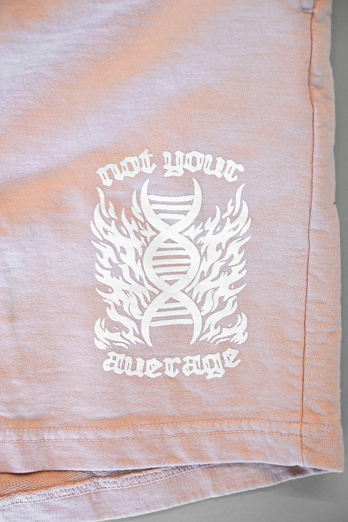 Not Your Average Drop Short - Washed Pink