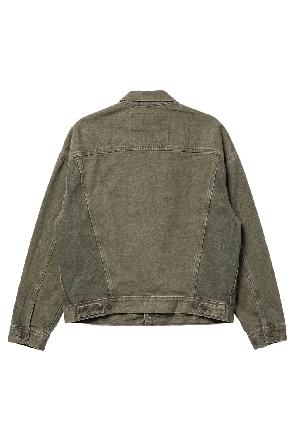 Vintage Levi’s Olive Green Denim Trucker Jacket