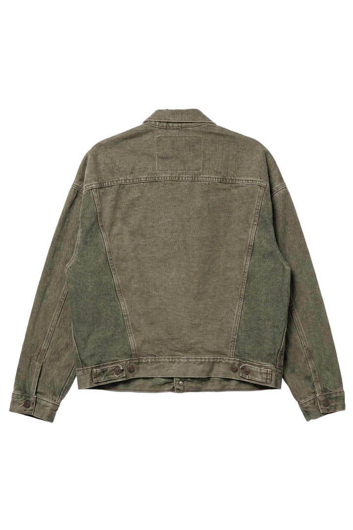 Vintage Levi’s Olive Green Denim Trucker Jacket