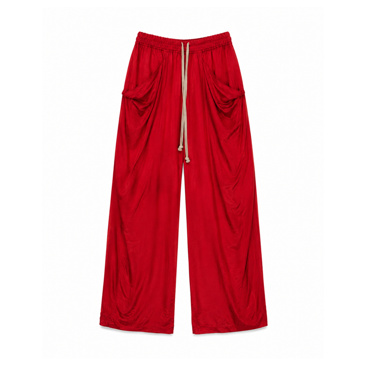 Vintage Rick Owens Cupro Parachute Pants