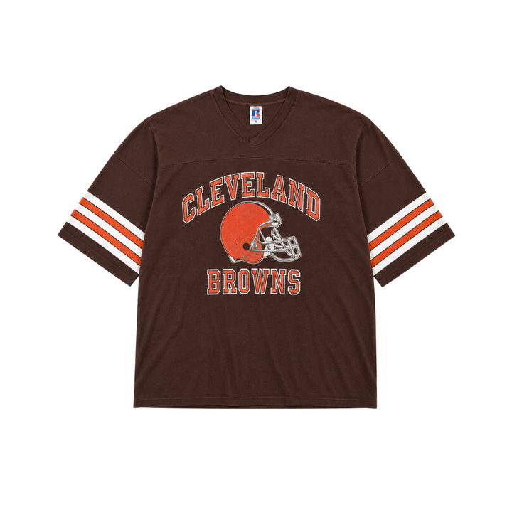 Vintage Cleveland Browns V-Neck Jersey T-Shirt