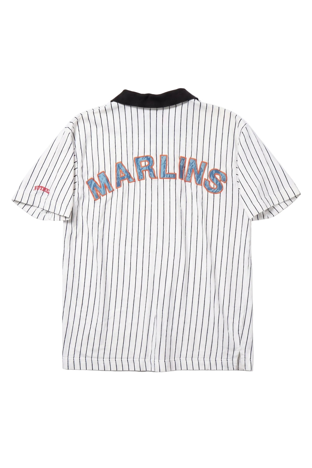 Vintage Florida Marlins Nutmeg Mills MLB Embroidered Polo
