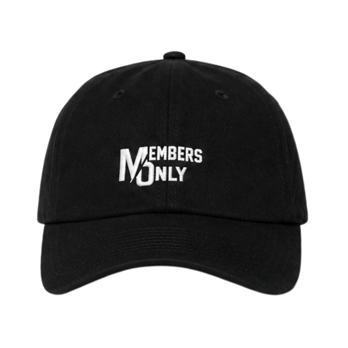 Black 'Members Only' Ball Cap