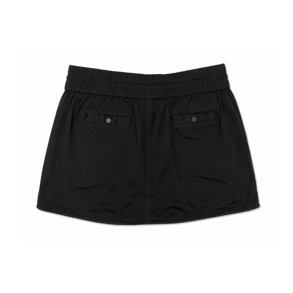 Alexander Wang Black Athletic Bunjee Cord Mini Skirt