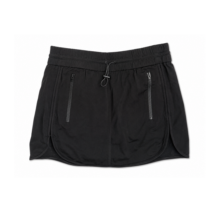 Alexander Wang Black Athletic Bunjee Cord Mini Skirt