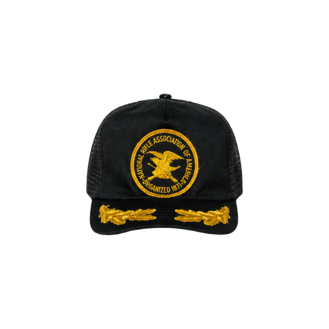 Black NRA Trucker Hat