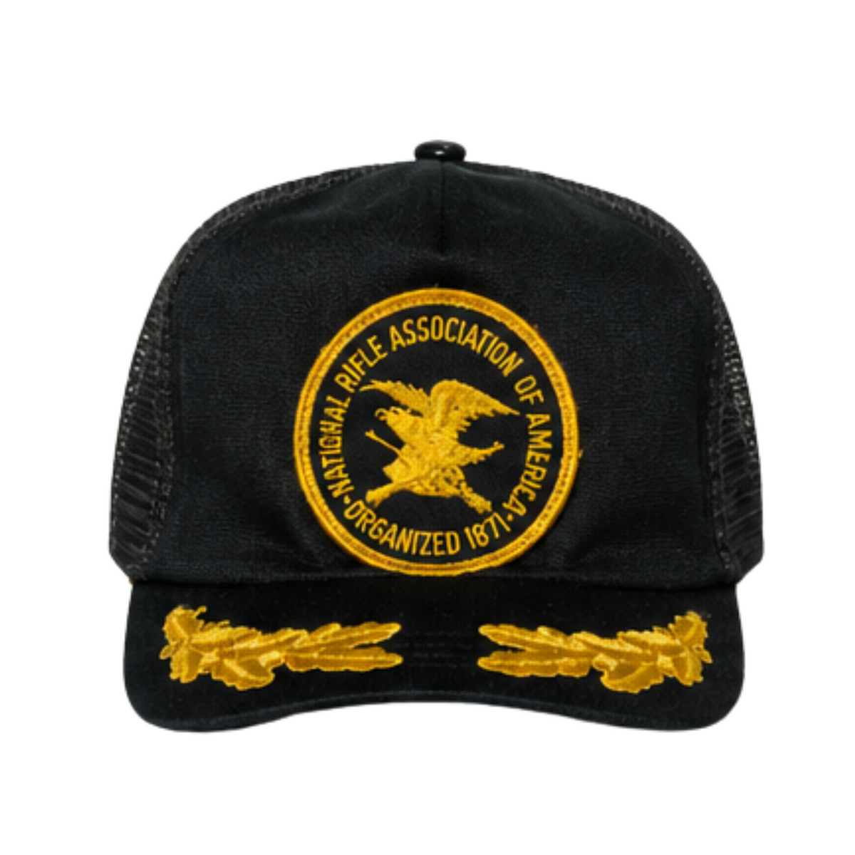 Black NRA Trucker Hat