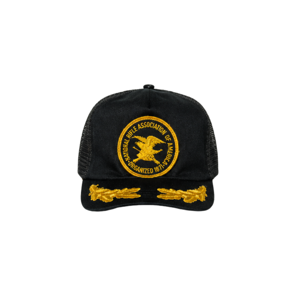 Black NRA Trucker Hat