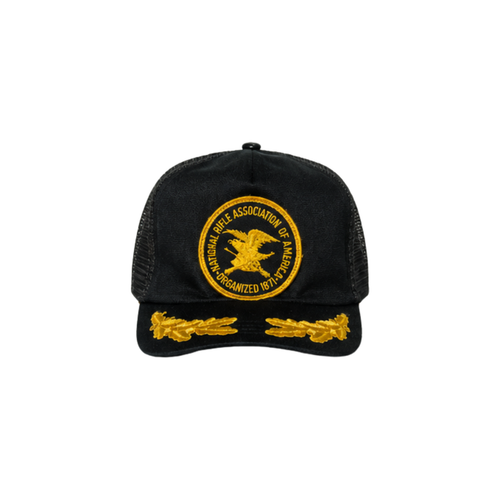 Black NRA Trucker Hat